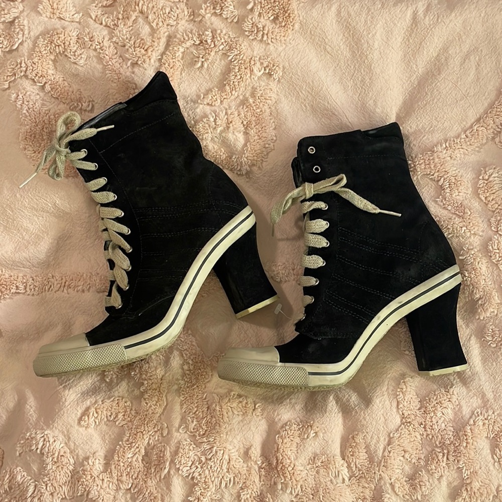 Rare High Heel Sneakers